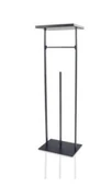 The Mia Tepsili Tuvalet Kağıdı Stand - Siyah - 54x15x12 Cm GLV0690 - 1