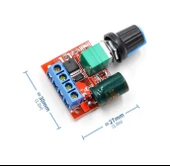 5A 35V Mini Dc Motor Pwm Potlu Hız Kontrol Devresi 90 Watt - 1