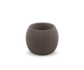 Omnipazar KRS-362 Dekoratif Plastik Mercan Saksı 0.35 Litre No 2 - 3