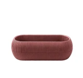 Omnipazar KRS-372 Dekoratif Plastik Mercan Uzun Saksı 1.3 Litre No 2 thumbnail 1