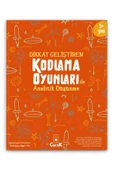 5+ Yaş "Kodlama Oyunları - Analitik Düşünme" Okul Öncesi Eğlenceli Çocuk Etkinlik Kitabı - 1