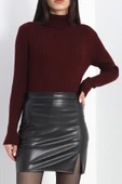 Balıkçı Yaka Fitilli Body Bordo - 19468.1766. - 1