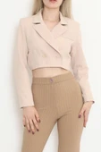 Crop Ceket Bej   1026.1247. - 1