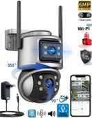 Ventus XMeye Akıllı Güvenlik Kamera Seti 2 (Dual Lens) Wifi Akıllı Kamera 500GB HDD Gece Görüş Waterproof - 7