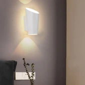 Ip duvar apliği dekoratif açık dış alan mekan lamba aydınlatma ışık Su geçirmez Bahçe Led Modern Soğuk Beyaz A-IPD-5166 - 1