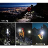 Şarjlı Süper Parlak LED Kafa Feneri – GOLD ORION OR-116 10 saat çalışma süresi - 4