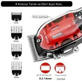 Dearling Şarjlı Saç Kesme Makinesi 3 saat çalışma süresi - 8