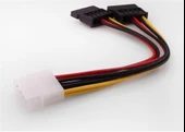 S-link SL-P516 İkili Sata Power Kablo - 1