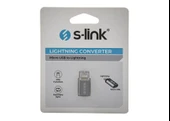 S-link SL-TA10 MicroUSB 5pin F to Lightning M Çevirici - 2