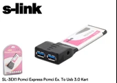S-link SL-3EX1 Pcmci Express Pcmci Ex. To Usb3.0 Kart - 1