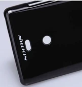 Sony Xperia T LT30p Nillkin Marka Parlak Sert Kauçuk Kılıf - Siyah thumbnail 3