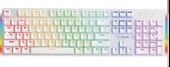 North Shield White Red Switch Türkçe Q RGB Beyaz Mekanik Gaming Klavye - 1