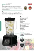 Bar Blender Manuel OMK-BLE01-E11-0002 Kırmızı - 2