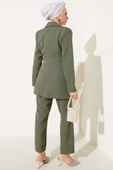 Yanı Bağlamalı Ceketli İkili Takım Haki thumbnail 3
