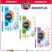KöşeBilgi Yayınları TYT Fizik Kimya Biyoloji Soru Bankası Seti 3 Kitap - 1