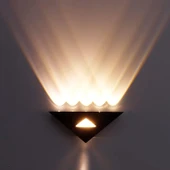 Ip duvar apliği dekoratif açık dış alan mekan lamba aydınlatma ışık Su geçirmez Bahçe Led Modern Doğal Beyaz A-IPD-5167 - 3