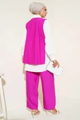 Yanları Bağlamalı Üçlü Takım Fuşya thumbnail 3