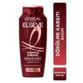 L'Oréal Paris Elseve Komple Direnç Dökülme Karşıtı Şampuan 400 ml - 1