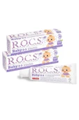 R.O.C.S. Rocs Baby 0-3 Yaş Diş Macunu Ihlamur Özlü 45g X 2 Adet - 1