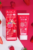 R.O.C.S. Rocs Kids Yaz Esintisi Ahududu& Çilek Diş Macunu 45g 4-7 Yaş 4607034470517 - 6