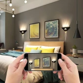 Ip duvar apliği dekoratif açık dış alan mekan lamba aydınlatma ışık Su geçirmez Bahçe Led Modern Soğuk Beyaz A-IPD-5167 - 4