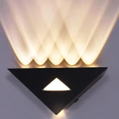 Ip duvar apliği dekoratif açık dış alan mekan lamba aydınlatma ışık Su geçirmez Bahçe Led Modern Soğuk Beyaz A-IPD-5167 - 5