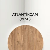 5103 Inca Sol Kapaklı Raflı Portmanto Atlantik Çam - 7