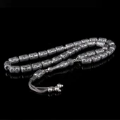 925 Ayar Gümüş Kapsül Kesim Fizyon Tesbih Model 11 thumbnail 1