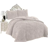 COMFORT YORGAN SETİ ÇİFT KİŞİLİK LISSOME GRİ - 1