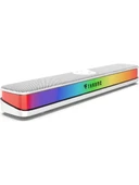 Throne Harmony 5W 2 Chromatic RGB 50mm Sürücülü Premium Soundbar Speaker (Bluetooth v5.3-Type C Çift Mod) - 4