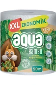 Aqua Kağıt Havlu 3 Katlı Jumbo Paket XXL Bambu (50 Metre) - 1
