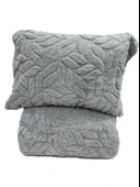 COMFORT YORGAN SETİ ÇİFT KİŞİLİK LISSOME GRİ thumbnail 2