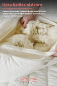 %100 Merinos Kuzu Yünlü Antialerjik Fermuarlı Doğal Yastık 50x70 Cm 900 Gr - 4