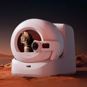 Petkit Purobot Ultra Akıllı Kedi Tuvaleti Beyaz (Resmi Distribütör Garantili) thumbnail 2