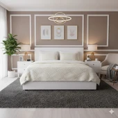 COMFORT YORGAN SETİ ÇİFT KİŞİLİK LUMOS KREM thumbnail 1