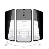 Xiaomi Redmi 12 5G 5D Privacy Cam Ekran Koruyucu - 5