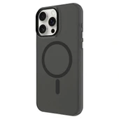 iPhone 15 Pro Max Kılıf M-safe Şarj Özellikli Buzlu Transparan C-Pro Sert Kapak thumbnail 3