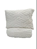 COMFORT YORGAN SETİ ÇİFT KİŞİLİK LISSOME KREM - 1