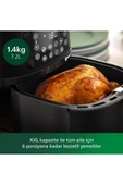 Philips Airfryer 5000 Serisi Xxl Connected Hd9285/96 Wi-fi Pişirme Tepsisi Ve Izgara Plaka Hediyeli thumbnail 4