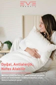 %100 Merinos Kuzu Yünlü Antialerjik Fermuarlı Doğal Yastık 50x70 Cm 900 Gr - 2