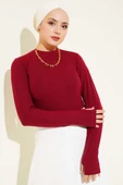 Bisiklet Yaka Basic Body Bordo - 2
