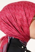 MK Desen Soft Eşarp Kırmızı thumbnail 4