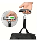 Dijital Valiz Bagaj Tartısı 50Kg LCD Ekranlı Sıcaklık Ölçerli Seyahat Kantarı - 7