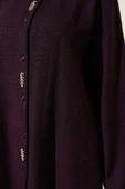Taş Süslemeli Uzun Tunikli İkili Takım Mor thumbnail 4