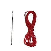 DİKİŞLİ DİREKSİYON KILIFI SİYAH DERİ KIRMIZI DERİ KIRMIZI DİKİŞLİ FIAT LİNEA İÇİN thumbnail 3