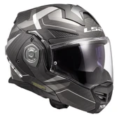 LS2 ADVANT X KARBON HORIZON MAT GÜMÜŞ-GRİ KASK - 5