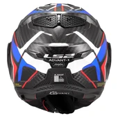 LS2 ADVANT X KARBON FUTURE II BEYAZ-MAVİ KASK - 4