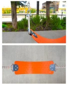 Teplay Zincirli Elastik U Çocuk ve Yetişkin Salıncağı Turuncu (İçi Metalli) - 2