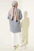 Elegance Baskılı İki İplik Tunik Kayrak Grisi - 3