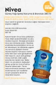 Nivea Sun Koruma & Nem 30 Faktör Güneş Spreyi 200 ml - 2